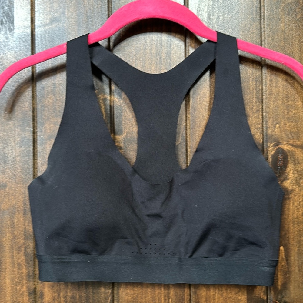 All in motion medium impact sport bra size small removable pads black